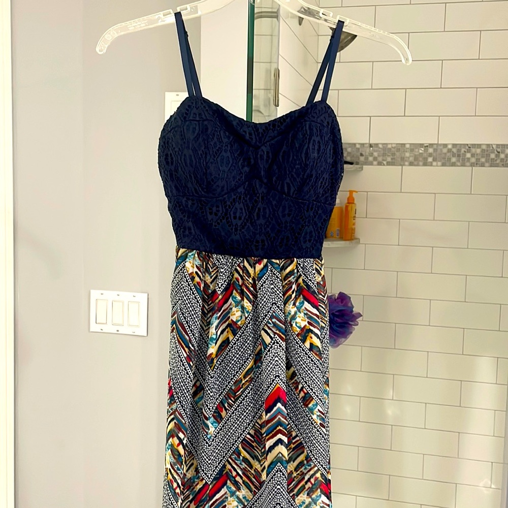 Navy Maxi Dress
